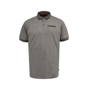 D555 - Holyhead Textured polo Khaki - D555 - Affordable European Fashion for Big&hellip;