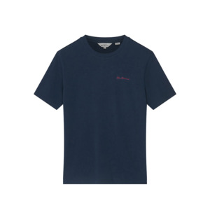 BEN SHERMAN - Sig logo tee Navy - This iconic brand is available for big men at &hellip;