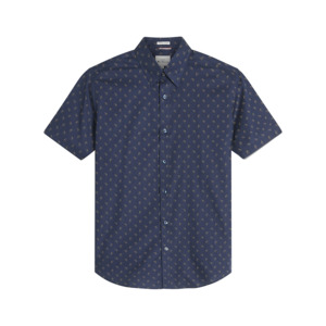 BEN SHERMAN - Stipple Print SS Shirt Navy - This iconic brand is available for b&hellip;