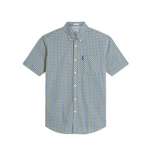BEN SHERMAN - Signature House Check SS Shirt Blue - This iconic brand is availab&hellip;