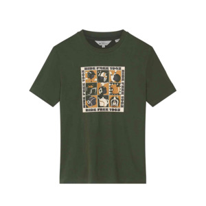 Ben Sherman Trippy Helmets Camo Green - This iconic brand is available for big m&hellip;