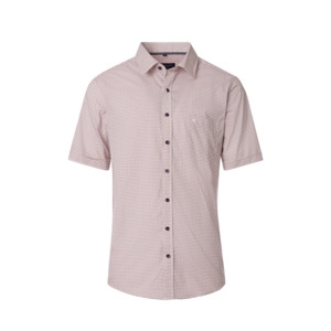 Products: Casa Moda Small Abstract Pattern SS Shirt Garnet - Beggs Wairau - Casa Moda is one of Europes best brands for big men offering classic and fashion styles in quality fabrics - Casa Moda