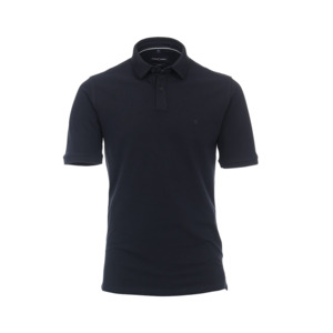 Beggs Big Men's Clothing Big Men's Stretch Cotton Navy Polo
