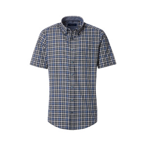 Casa Moda Gingham Check SS Shirt Green - Beggs Wairau - Casa Moda is one of Euro&hellip;