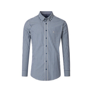 Products: Casa Moda Gingham Check LS Shirt Navy - Beggs Wairau - Casa Moda is one of Europes best brands for big men offering classic and fashion styles in quality fabrics - Casa Moda