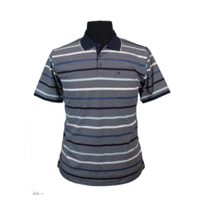 Products: Casa Moda Cotton Mix Multi Stripe Polo Big Men’s NZ Beggs