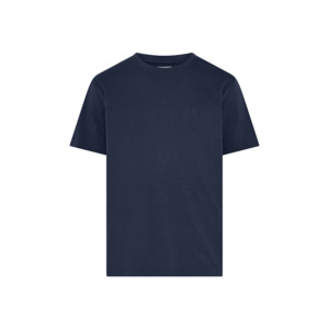 Compass Small Embroidered Logo Tee Navy Big Men’s NZ Beggs