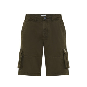 Products: COMPASS - Stretch Cotton Cargo Shorts Olive - by Brands-Compass : - NZ's Biggest Range of brands for Big Men XL Plus - Compass S25