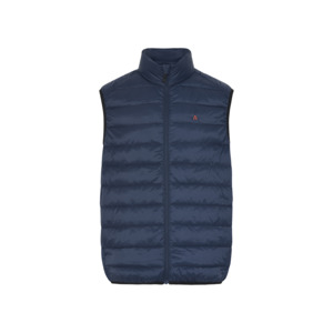 Compass: Compass Puffer Vest Navy Big Mens Puffer Vest NZ Beggs