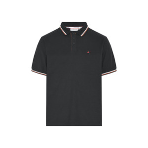 compass Pavia Golf Stretch Polo Black Big Men’s NZ Beggs