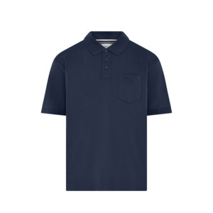 Compass Castro Plain Cotton Polo Navy Big Men’s NZ Beggs