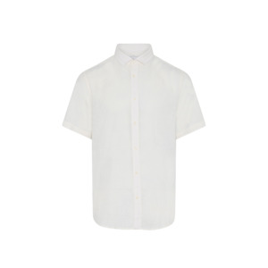 Compass Rapallo Short Sleeve Shirt Off White Big Men’s Shirt