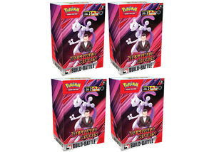 Mens: Pokemon Destined Rivals Build & Battle Box 4x Lot 2025 Pokémon Scarlet & Violet