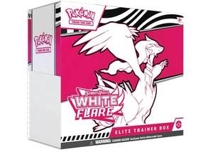Pokemon White Flare Elite Trainer Box 2025 Pokémon Scarlet & Violet