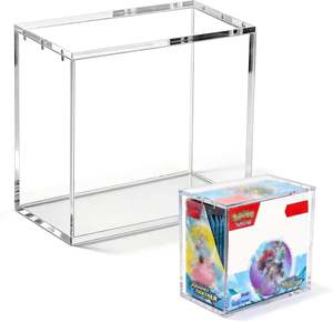 Acrylic Case Magnetic Protective Box for Booster Box, Transparent Stackable Plas&hellip;