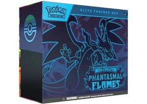 Pokemon Phantasmal Flames Elite Trainer Box 2025 Pokémon Mega Evolution
