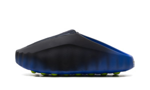 Nike: Nike Mind 001 Flyknit Slide Hyper Royal Black Casual Sandal
