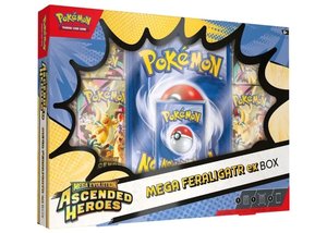 Pokémon Mega Evolution Ascended Heroes Mega Feraligatr EX Box 2026