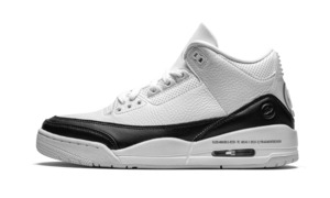 Jordans: Air Jordan 3 Retro Fragment Design White Black Sneakers