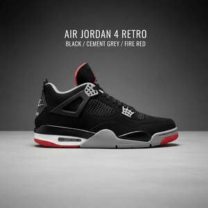 Jordans: Jordan 4 Retro Bred (2019)