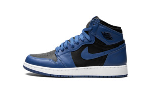 Jordans: Air Jordan 1 Retro High OG Dark Marina Blue Grade School Sneakers