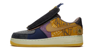 Nike: Nike Air Force 1 Low Travis Scott Cactus Jack Sneakers