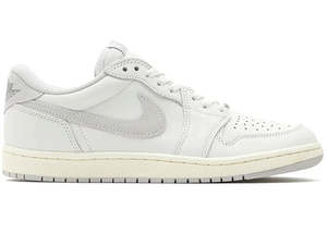 Nike: Air Jordan 1 Low 85 Retro Neutral Grey Sneakers For Men