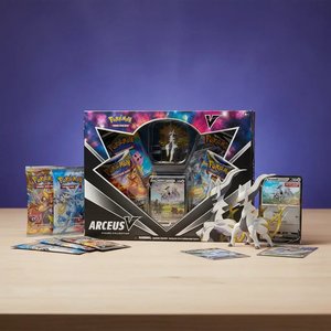 Womens: Pokémon TCG Sword & Shield Arceus V Figure Collection Box