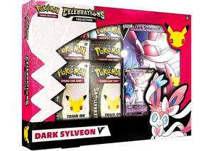 Womens: Dark Sylveon V Box 25th Anniversary Celebrations Pokemon TCG