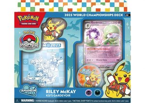 300 Under: 2025 Pokémon World Championships Deck Anaheim Riley McKay Gardevoir Box