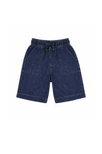 Frontpage: B.E CORE DENIM SHORTS