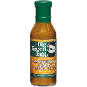 Accessories: Big Green Egg Barbecue Sauce Zesty Mustard & Honey