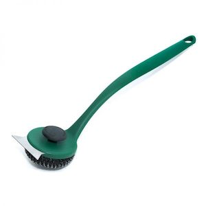Accessories: Big Green Egg Grid Cleaner Stainless Steel Mesh Scrubber/Brush