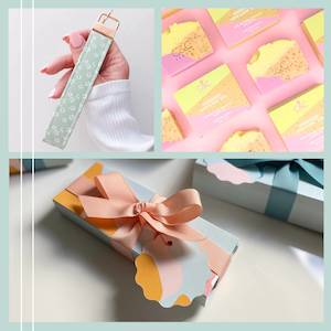 Curated Handmade Gift Boxes: Mandarin and Mint - Gift Set Duo