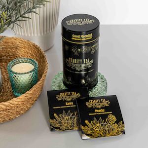 Chocolate: Good Morning Organic Breakfast Teabags in a Tin