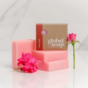 Balms Body Soap And Moisturiser: Rose and Geranium Body Soap