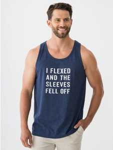Men's Singlets & Tanks: Cotton Knit Jersey Tank New Zealand // Lowes
