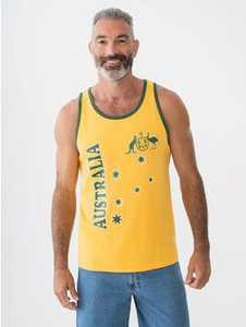 Print Tank with Slogan Aussie Gold New Zealand // Lowes