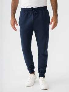 Mens Tapered Fit Trackpant With Cuff Blue New Zealand // Lowes