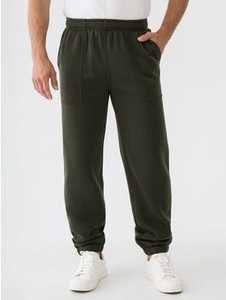 Lowes Fleece Trackpant Dark Olive Green New Zealand // Lowes