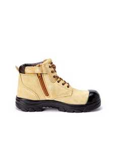 Hard Yakka Gravel Side Zip Boots Sand New Zealand // Lowes
