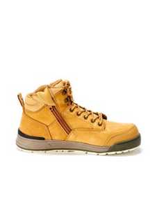 Hard Yakka 3056 Lace Zip Boot Wheat New Zealand // Lowes