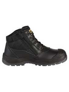 Hard Yakka Utility Side Zip Black Boots New Zealand // Lowes