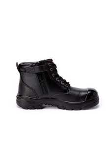 Hard Yakka Gravel Side Zip Boot Black New Zealand // Lowes