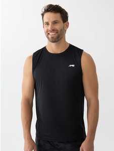 Mens: Cougars Training Muscle Top Black New Zealand // Lowes