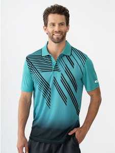 Men's Tops: Cougars Quick Dry Polo Sea Green Black New Zealand // Lowes