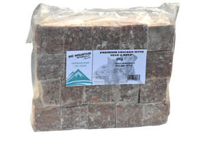 Products: Premium Chicken with Vegetables & Kelp Cubes (Pack) BMNaturally