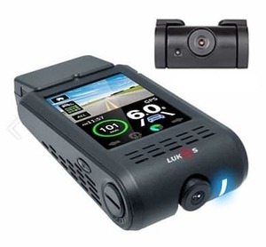 Products: Lukas K900QD - Dash Cam 2 Channel + Full HD with 3.5" Dual Image Touchscreen