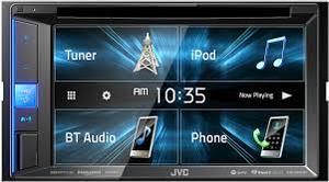 Products: JVC KW-V250BT - 6.2" Touch Screen MultiMedia Receiver with Bluetooth and Spotify Control