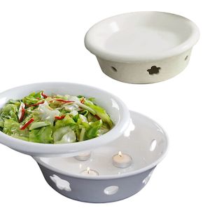 10" round tealight chafing dish